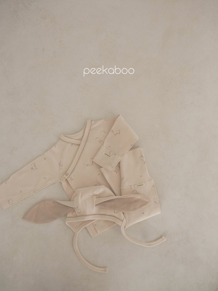 peekaboo / lapin newborn set