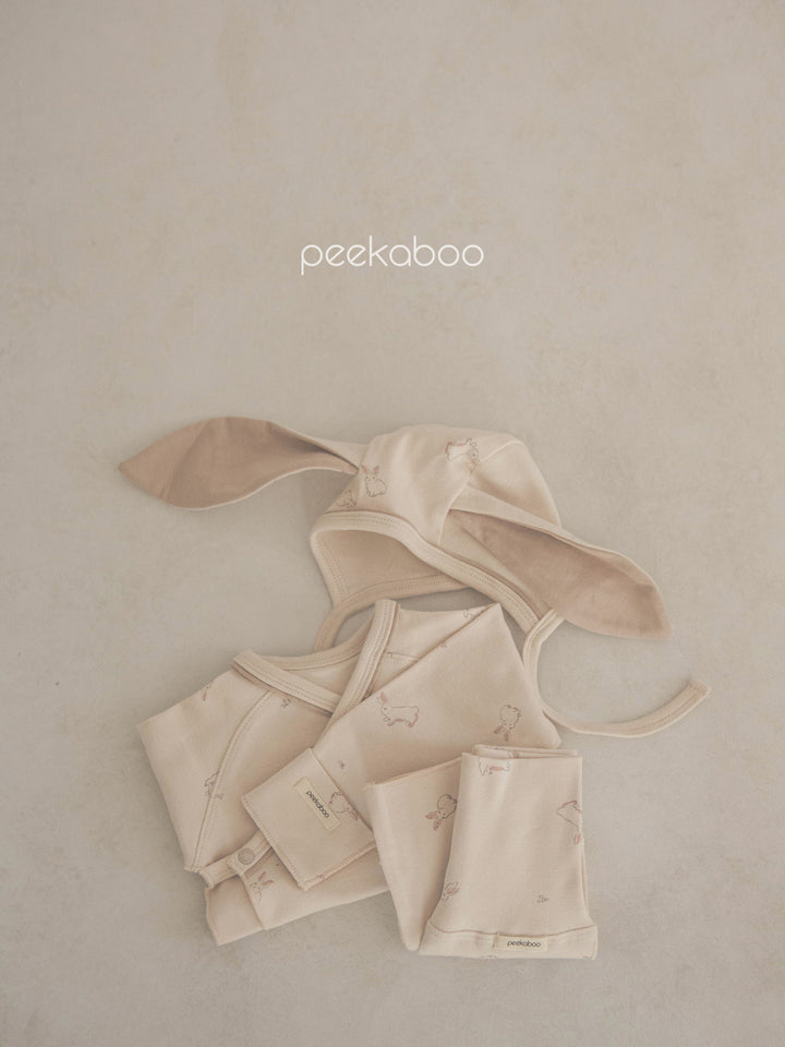 peekaboo / lapin newborn set