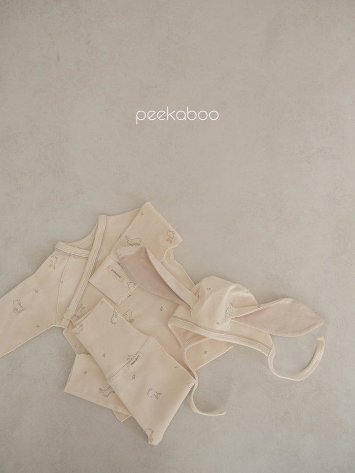 peekaboo / lapin newborn set