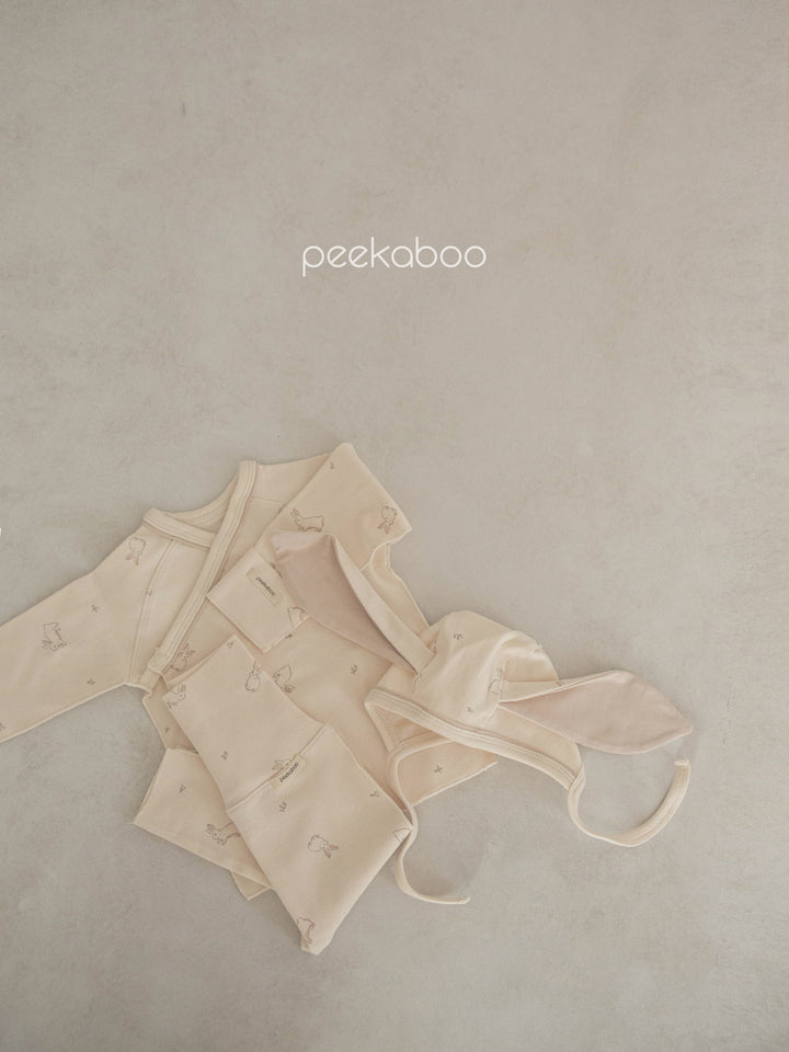 peekaboo / lapin newborn set