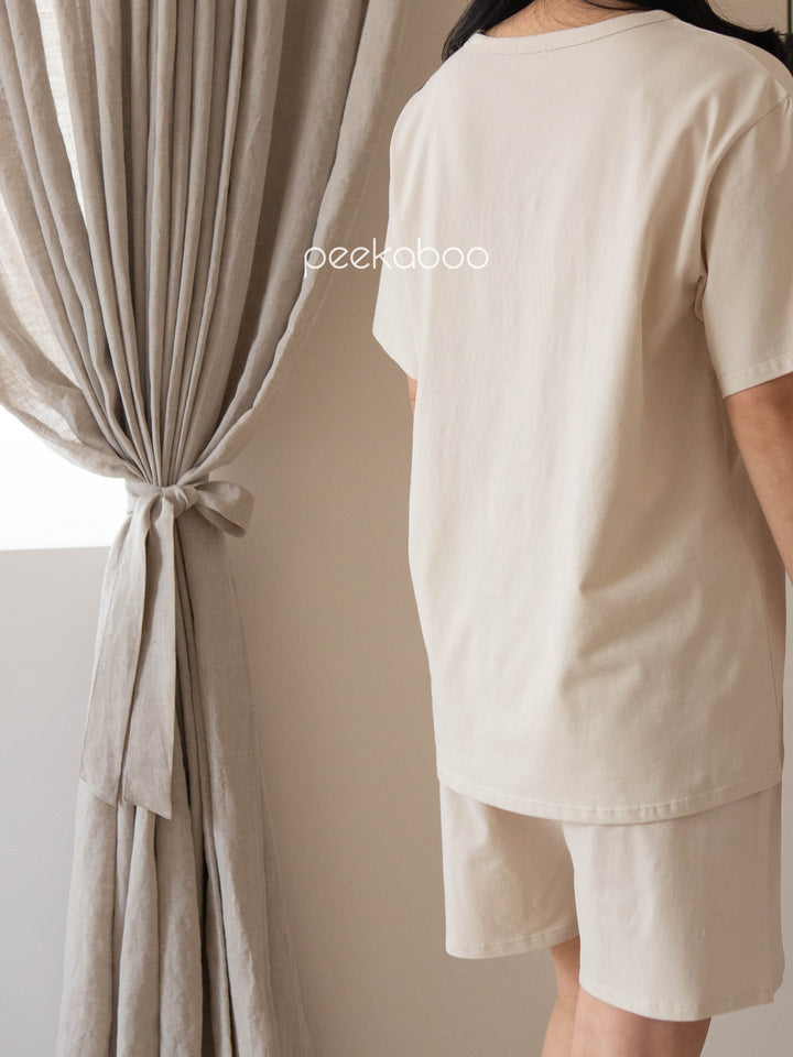 peekaboo / margarine roomwear set MOM / DAD