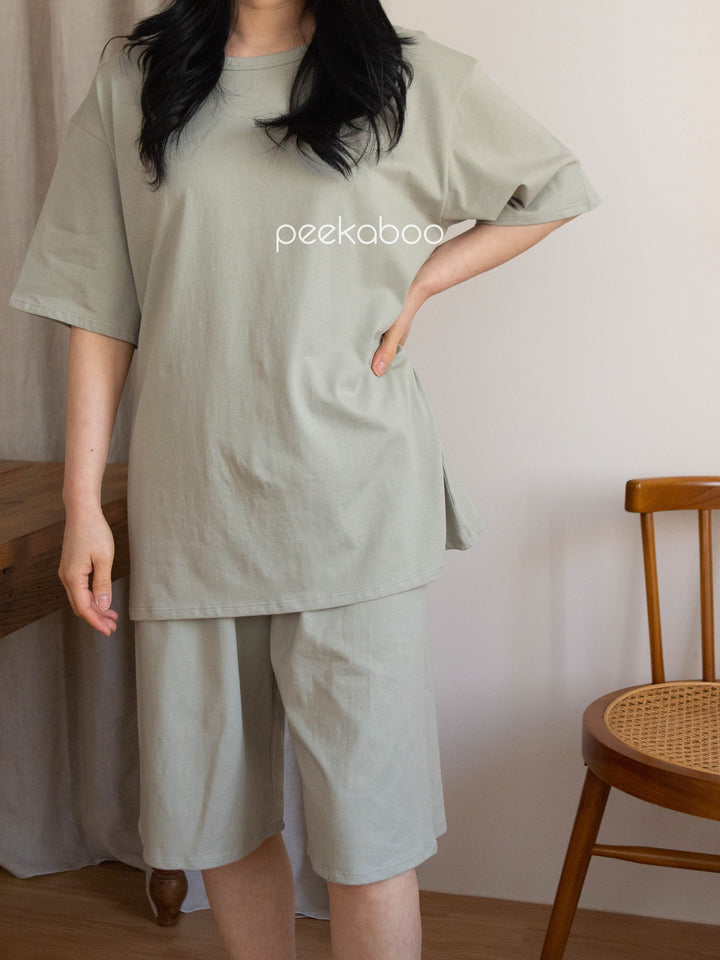 peekaboo / margarine roomwear set MOM / DAD