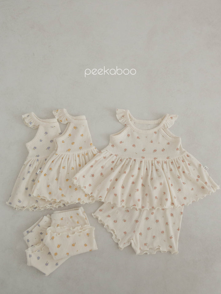 peekaboo /  Darling kids set