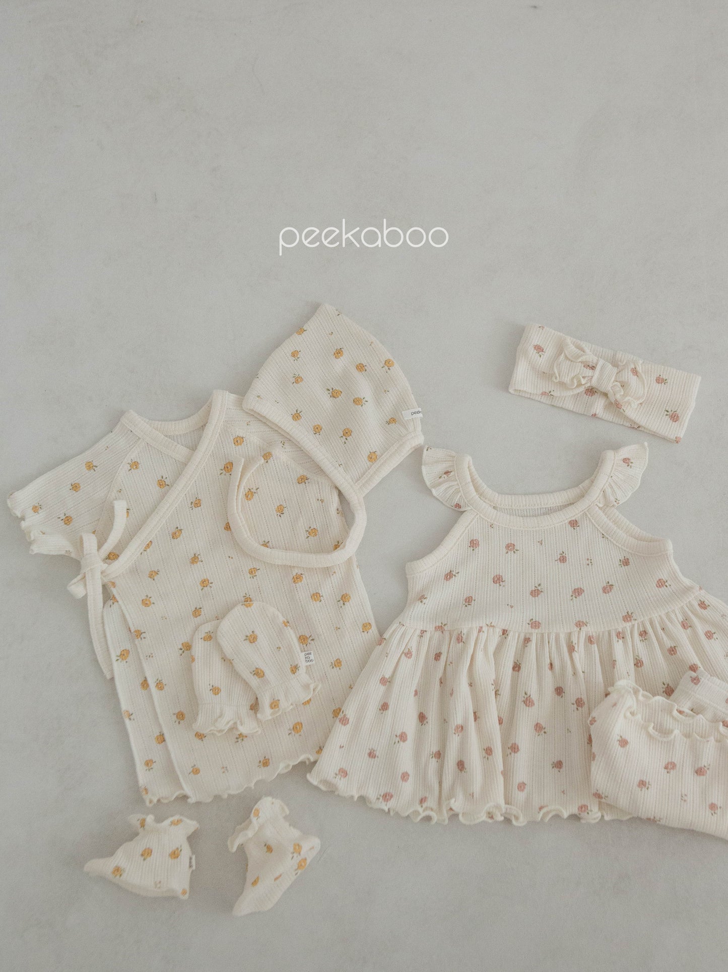 peekaboo /  Darling kids set