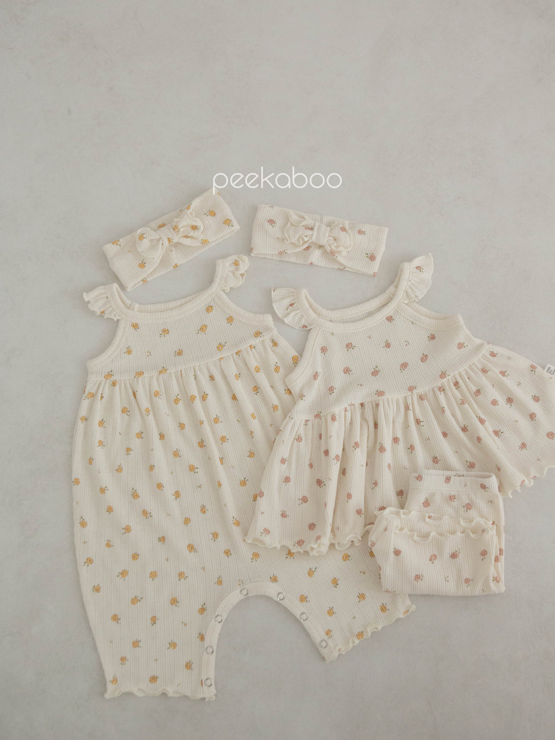 peekaboo /  Darling kids set