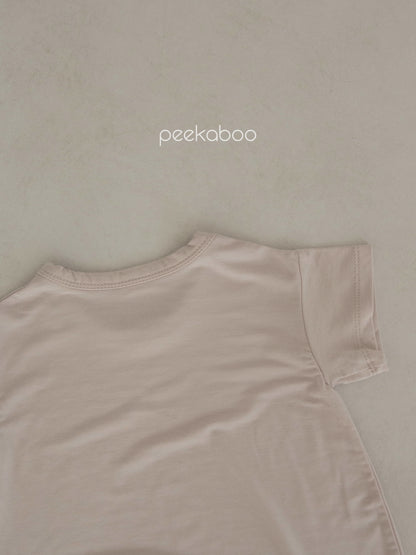 peekaboo  / panda baby suit