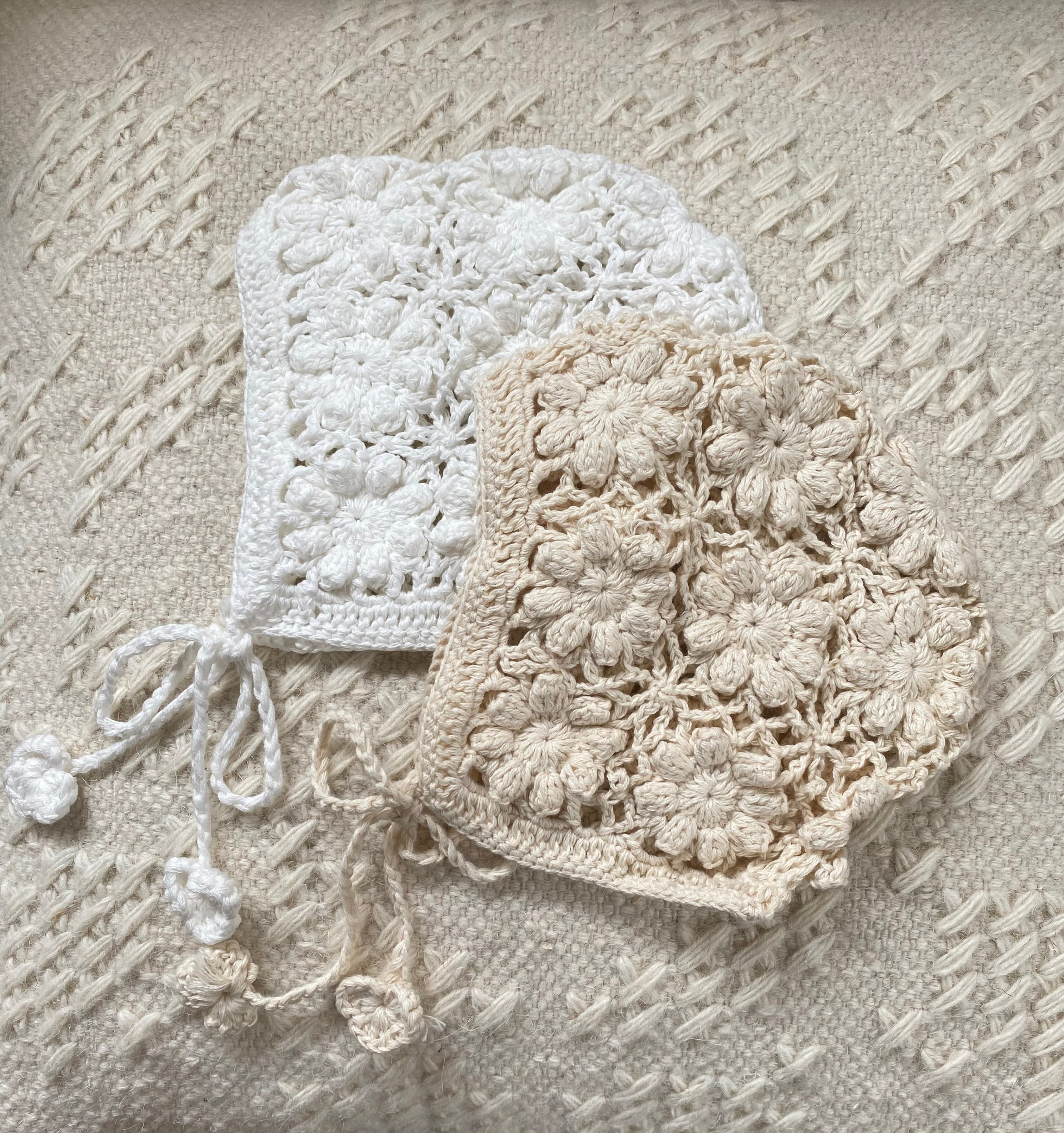 monbebe / handmade cotton bonnet – ciel de bébé