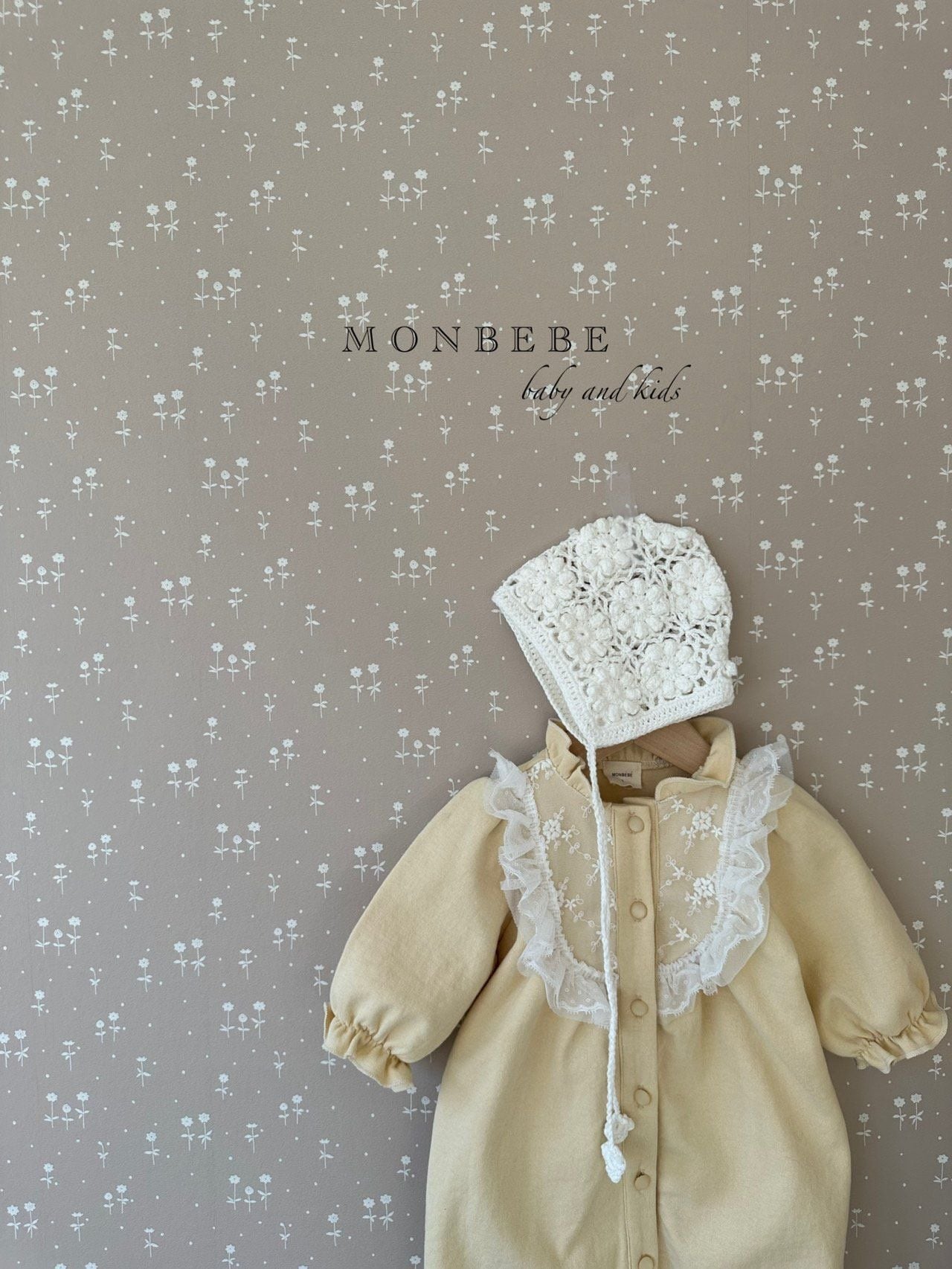 ciel de bebe monbebe ボンネットセット monbebe / handmade cotton bonnet – ciel de bébé