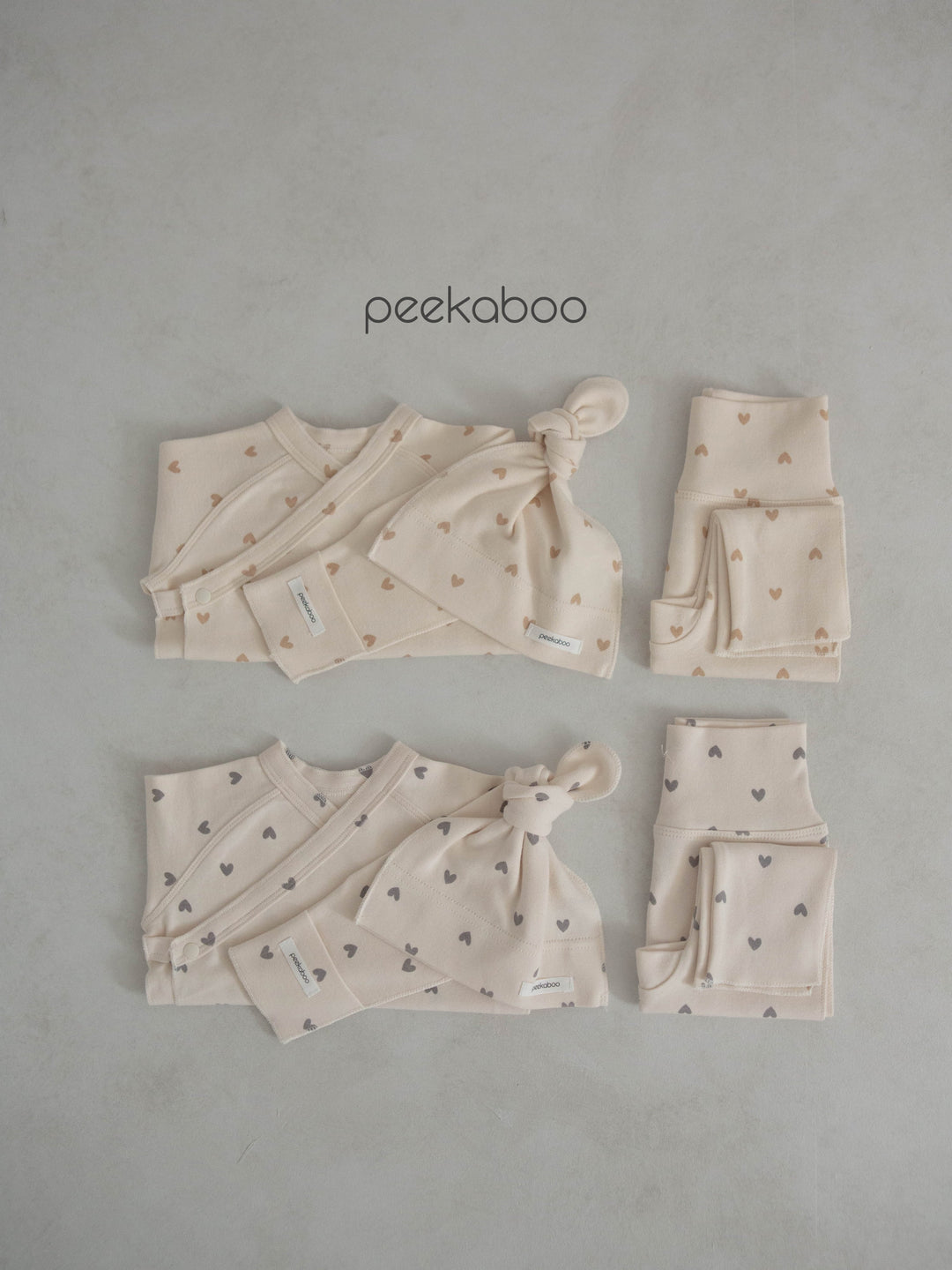 peekaboo / Dal.cong newborn set