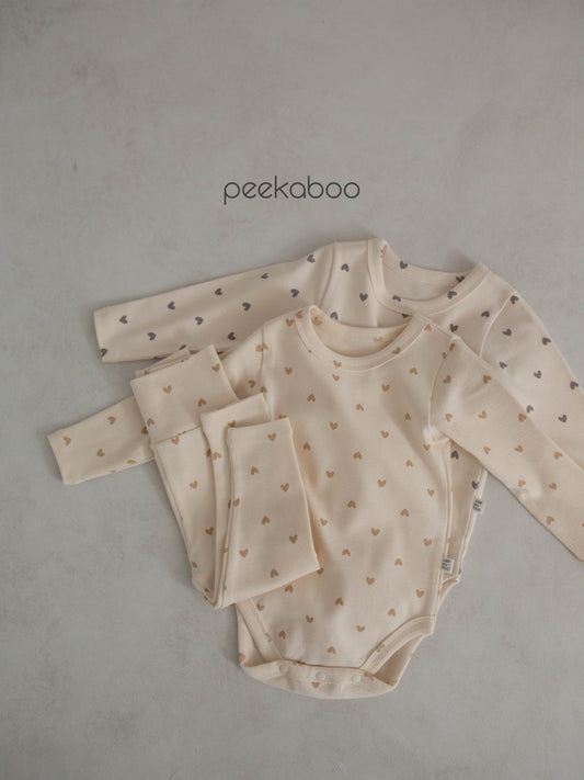 peekaboo / Dal.cong baby suit set