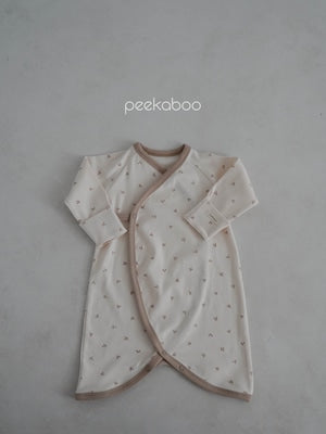 peekaboo / brin newborn suit set