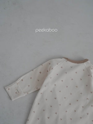 peekaboo / brin newborn suit set