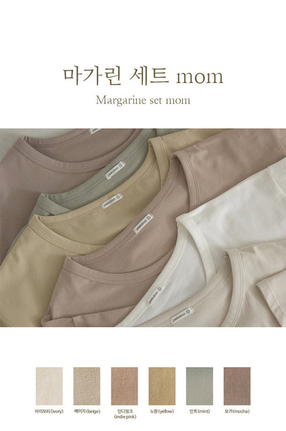 peekaboo / margarine roomwear set MOM / DAD