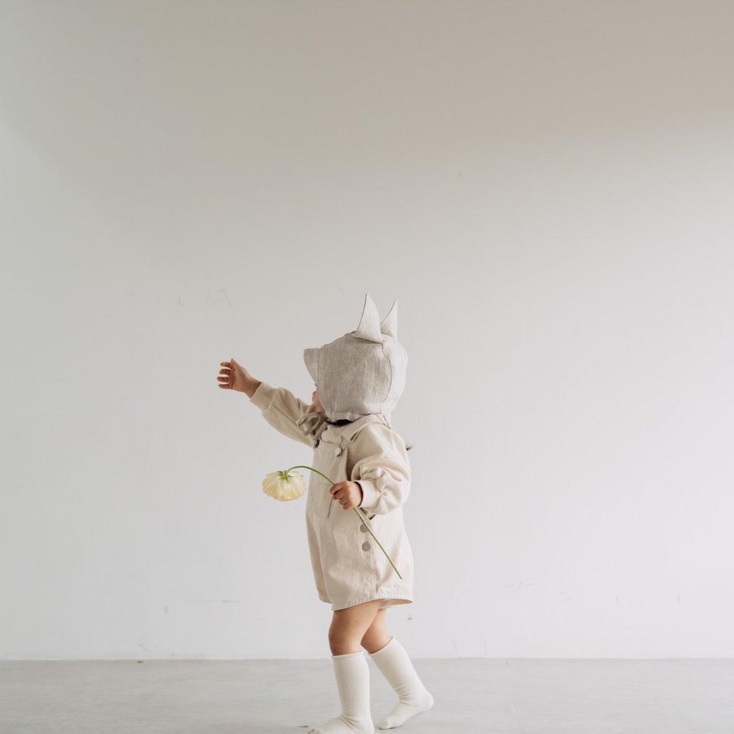 ASH Generation / squirrel bonnet (straight / appletree) – ciel de bébé