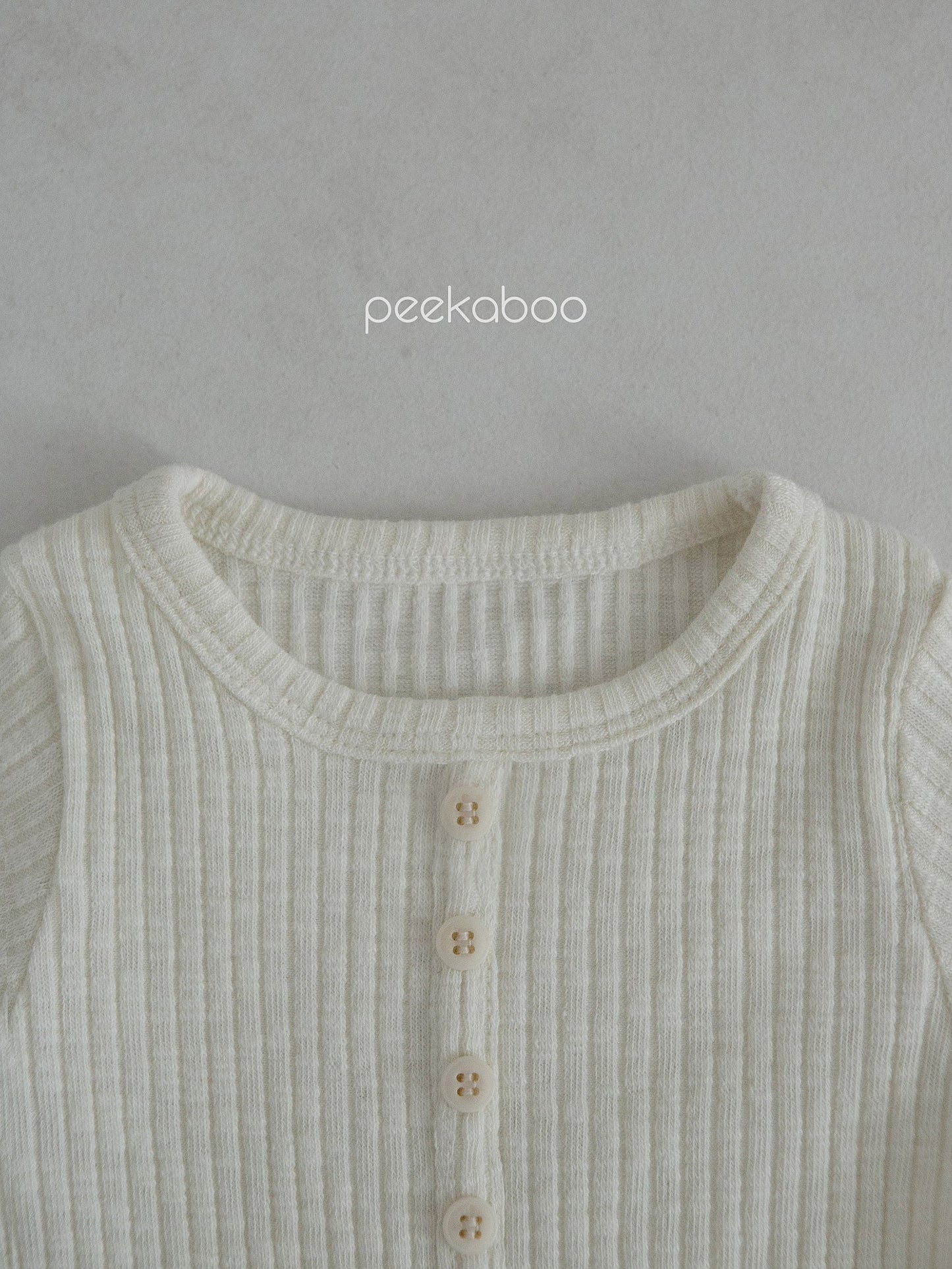 peekaboo / ann baby suit