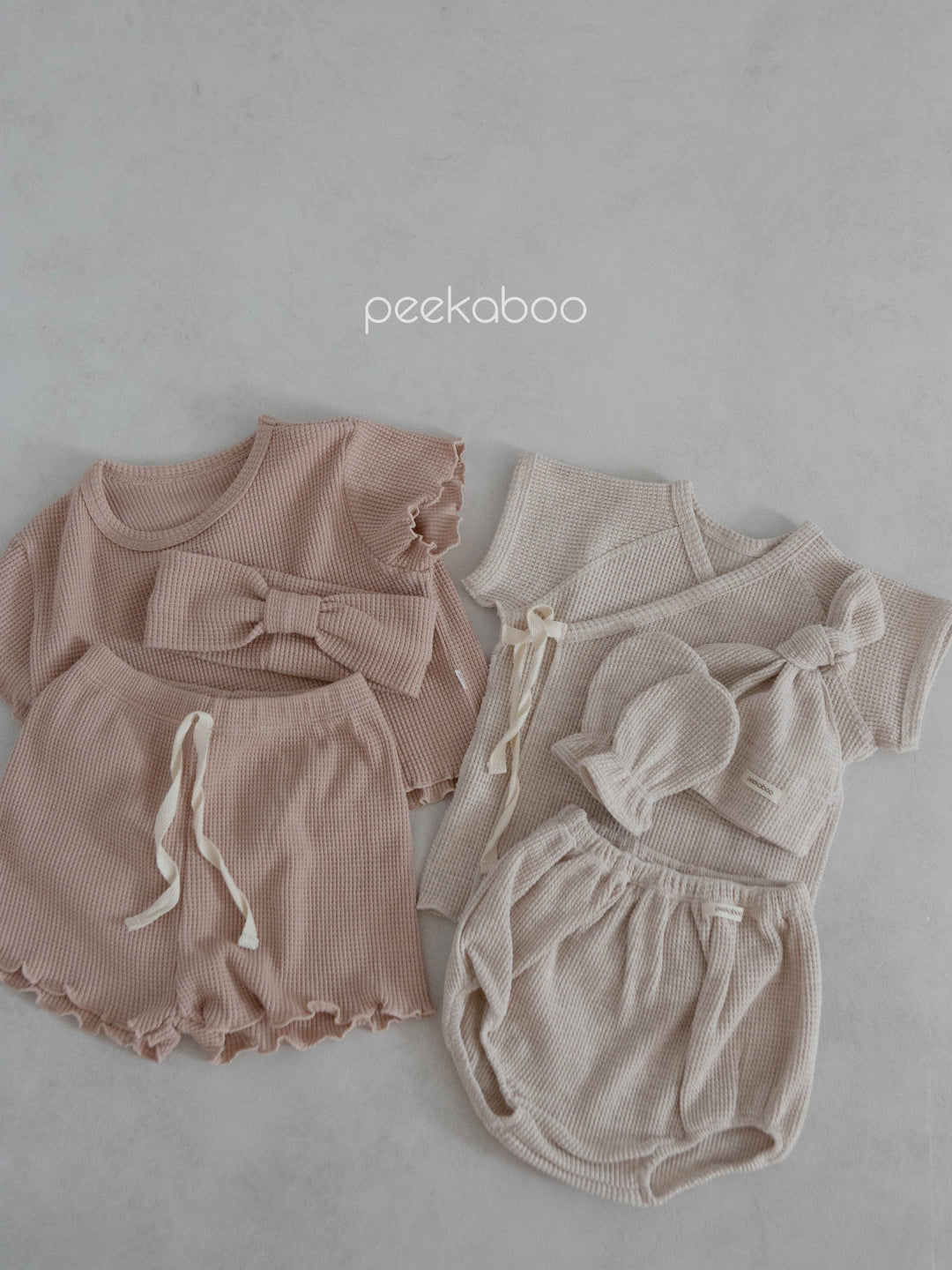 【3/15発売開始】peekaboo / yes newborn set