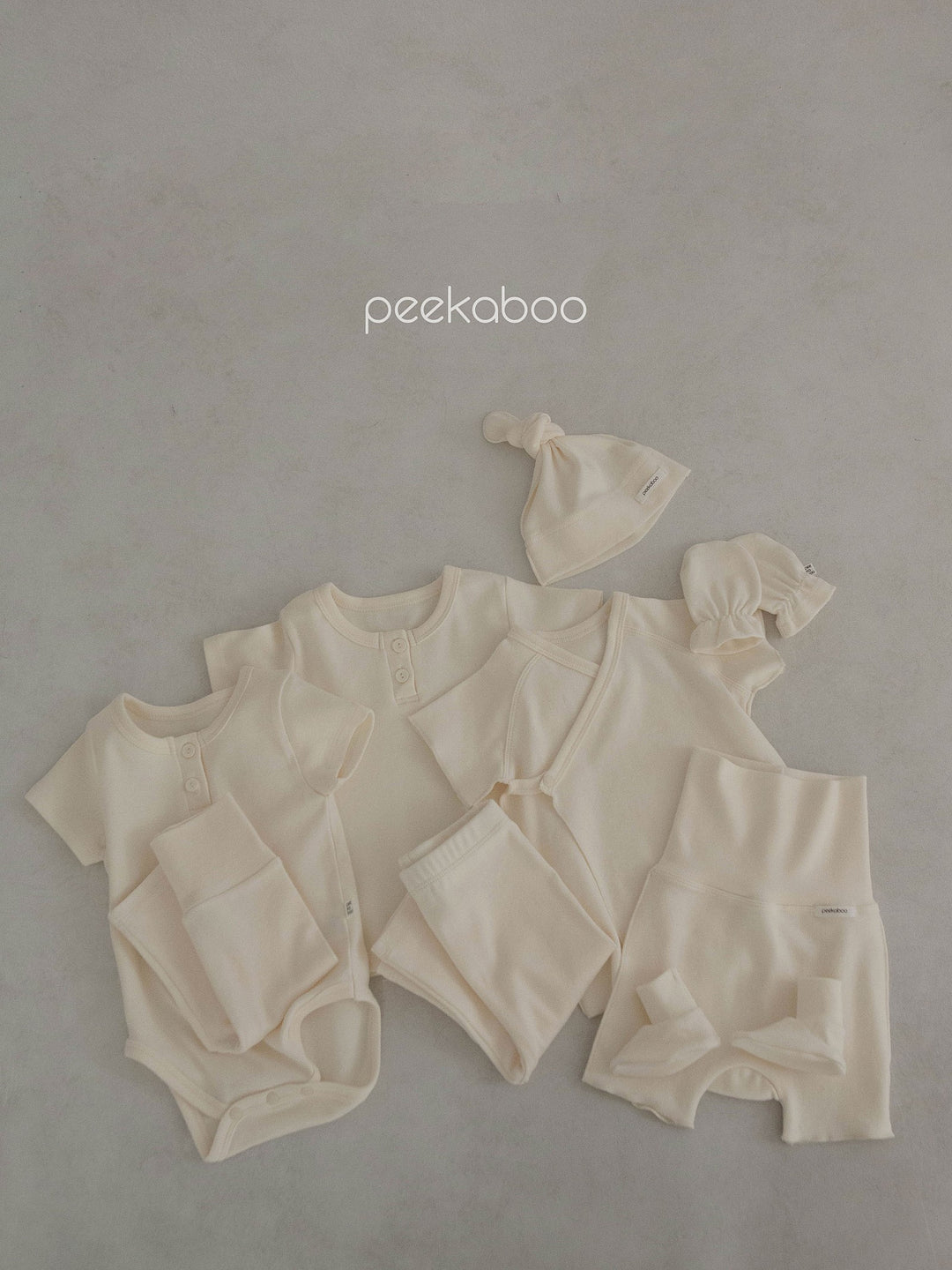 peekaboo  / vanilla baby set