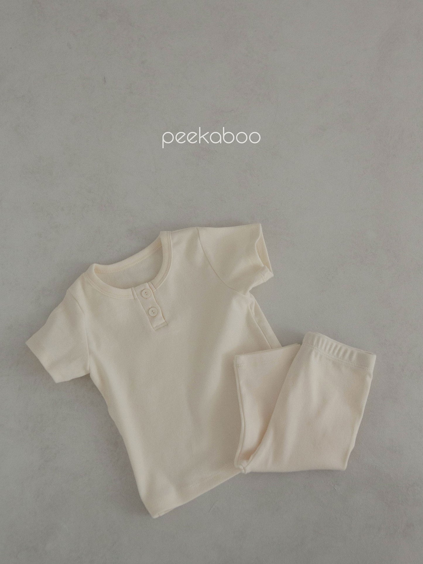 peekaboo /  vanilla kids set