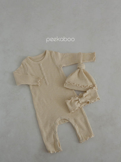 peekaboo / ann baby suit