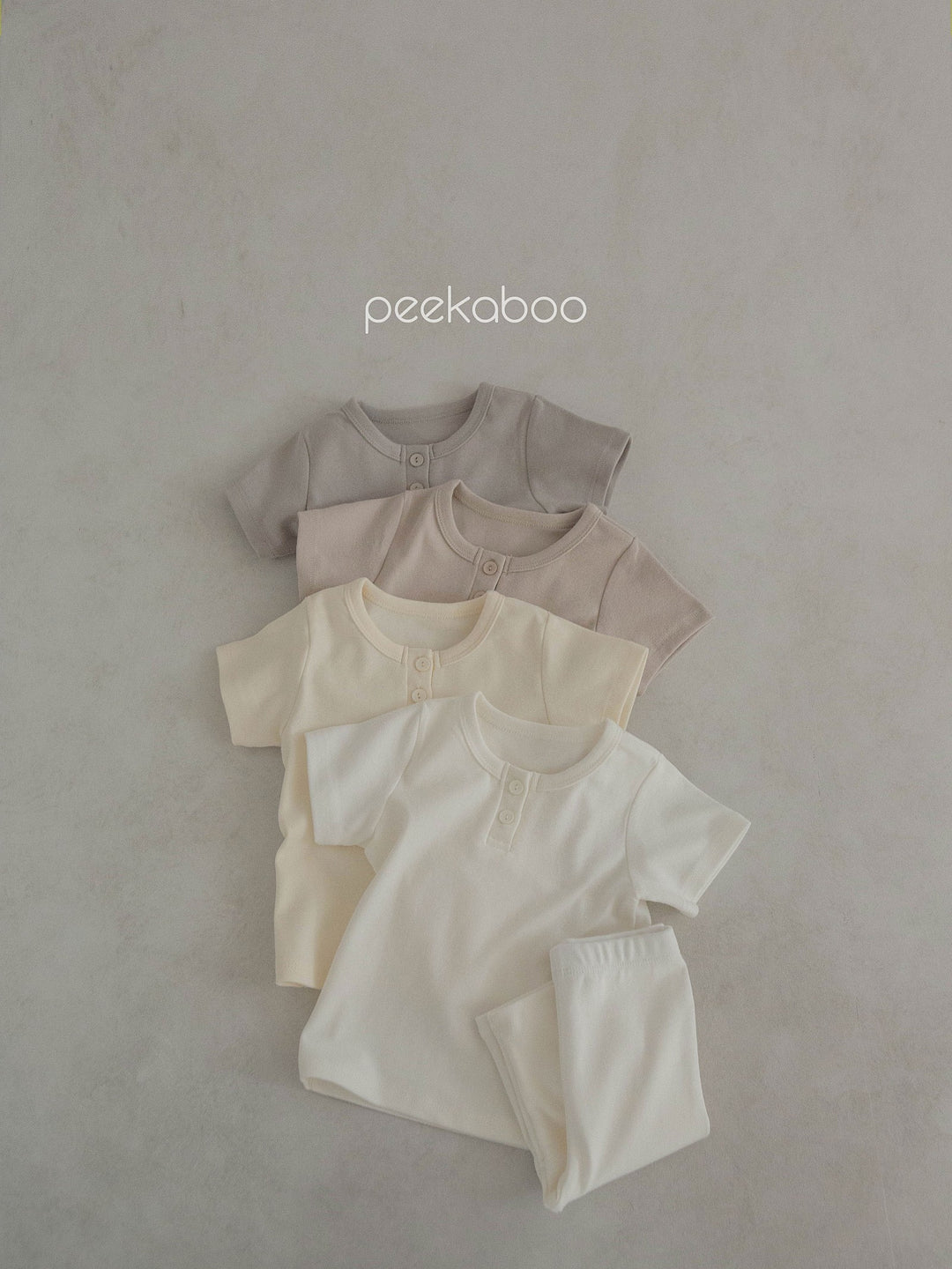 peekaboo /  vanilla kids set